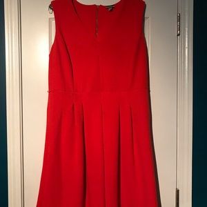 Red dress
